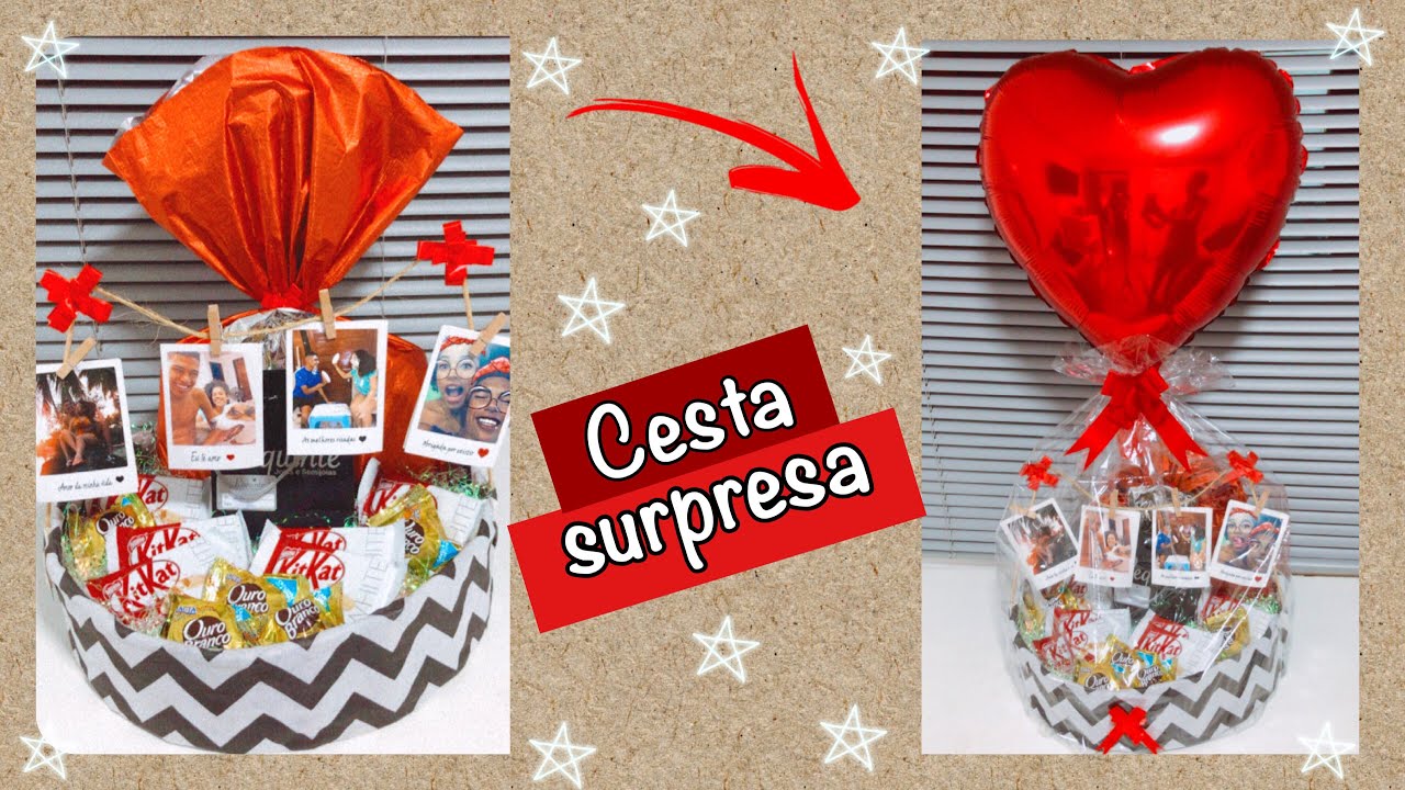 FAÇA VOCÊ MESMO: CESTA SURPRESA