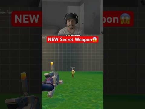 Fortnite 1v1 With Every Gun NEW Secret Weapon😱#fortnite #ytshorts #1v1witheverygun