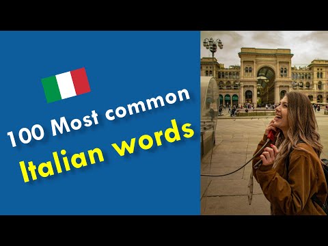 100 most common italian words | Italian language