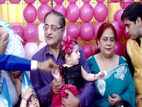 Tashvi 1st Birthday