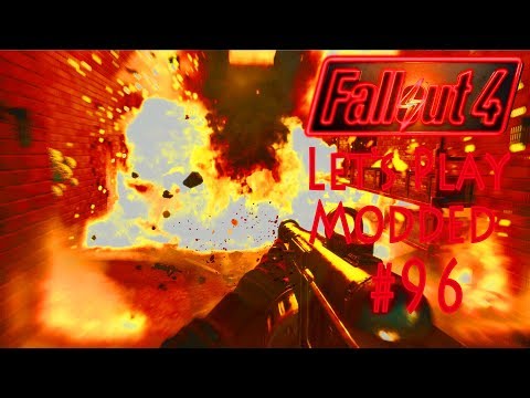 Fallout 4 - Festungsarsenal 155mm Haubitzen Mod [E96] Modded Survival Let’s Play Deutsch 1440p 60fps