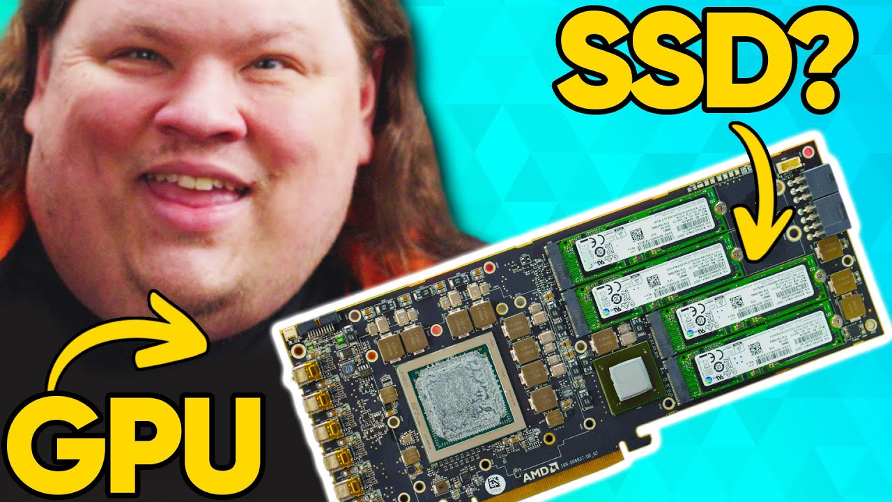 Why does this GPU have an SSD? - AMD Radeon Pro SSG