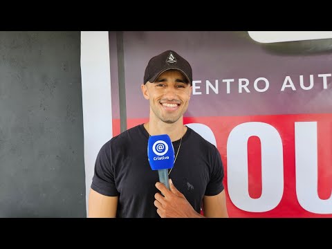 Antonio Ribeiro na inauguração do Centro Automotivo Souza em São Miguel das Matas