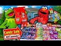 Kermit The Frog And Elmo Buy 300 Pounds Of Halloween Candy
