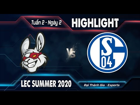 [HighLights] [MSF vs S04[LEC MÙA HÈ 2020] [W2D2] [21.06.2020]