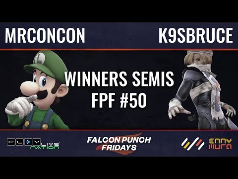 SS | MrConCon (Luigi) vs LH | K9SBruce (Sheik) - Winners Semis (FPF50)