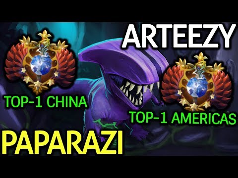 Paparazi Top-1 China Faceless Void VS Arteezy Top-1 Americas Faceless Void Dota 2