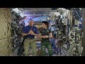 Space Station Crew Discusses Life in Space with ...