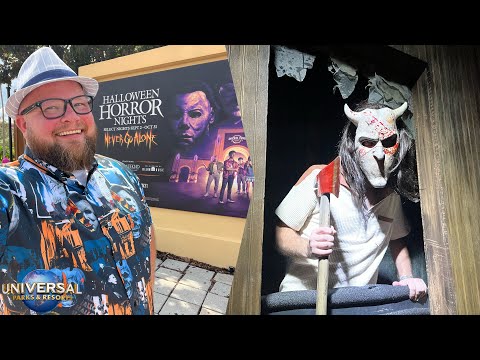 Halloween Horror Nights | Filming Inside All 10 Houses & Full Review: Universal Studios Orlando: HHN