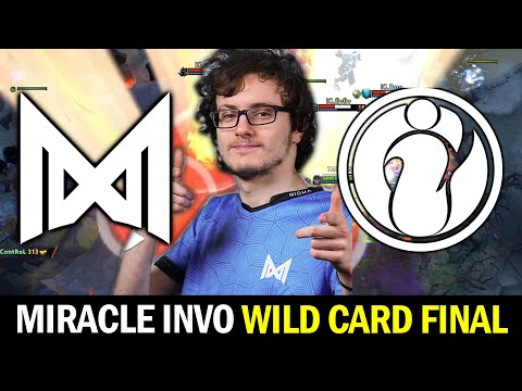 MIRACLE Invoker Beautiful Cataclysm — NIGMA vs IG Wild Card Final