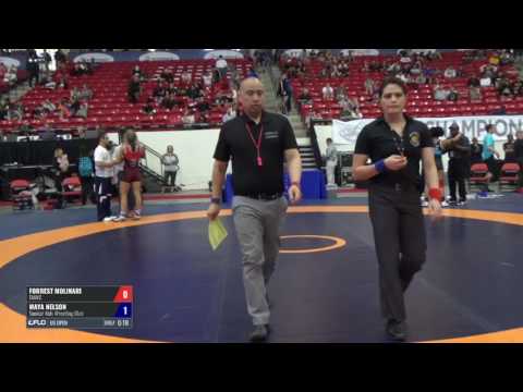 63 Con-Semi - Forrest Molinari (TMWC) vs. Maya Nelson (Sunkist Kids WC)