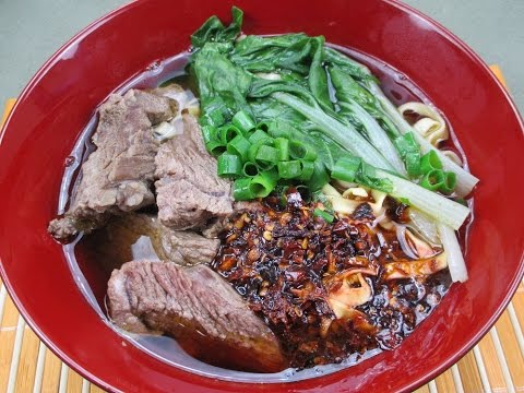 Homemade Spicy Beef Noodle Soup