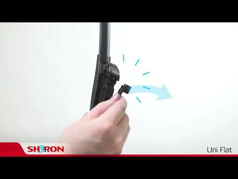 Встановлення склоочисника SHERON Uni Flat з кріпленням Pinch Tab