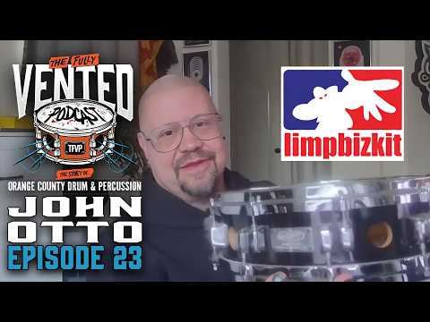 Thumbnail for Limp Bizkit's John Otto talks about each of his OCDP drum kits | The Fully Vented Podcast | Ep. 23 by John Otto