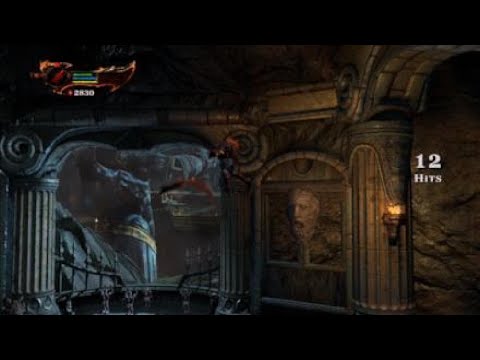 God Of War part 3 The Trial of the judges and a funny  glitch in hades arm room