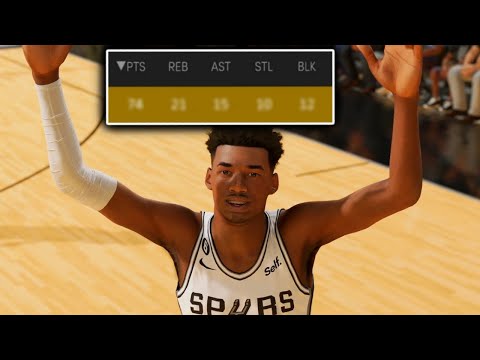 The Most Impossible Stat-Line of All Time... NBA 2K23 Victor Wembanyama My Career Ep. 11