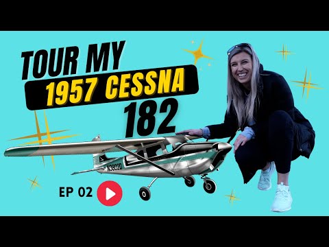 TOUR my 1957 CESSNA SKYLANE 182