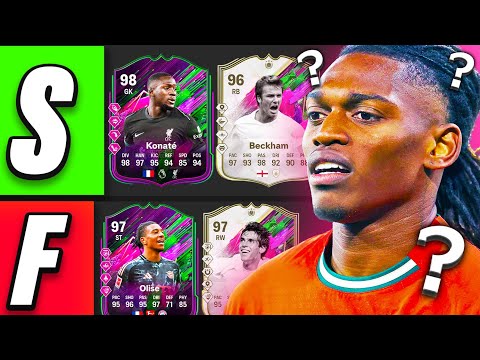 Ranking Every Shapeshifter Team 1 Card!✅ FC 25 Ultimate Team Tier list