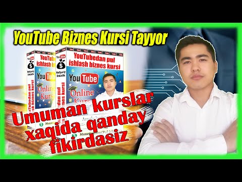 Online Youtube Biznes Kurs ( Youtubedan Pul İshlash )