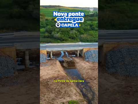 Nova ponte entregue para Capela! #GovernoSergipe #Capela #Infraestrutura #TrabalhoQueTransforma