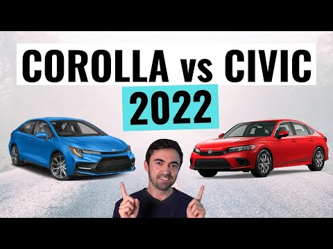 2022 Honda Civic VS. 2022 Toyota Corolla | Which Is The Best Reliable Small Car?