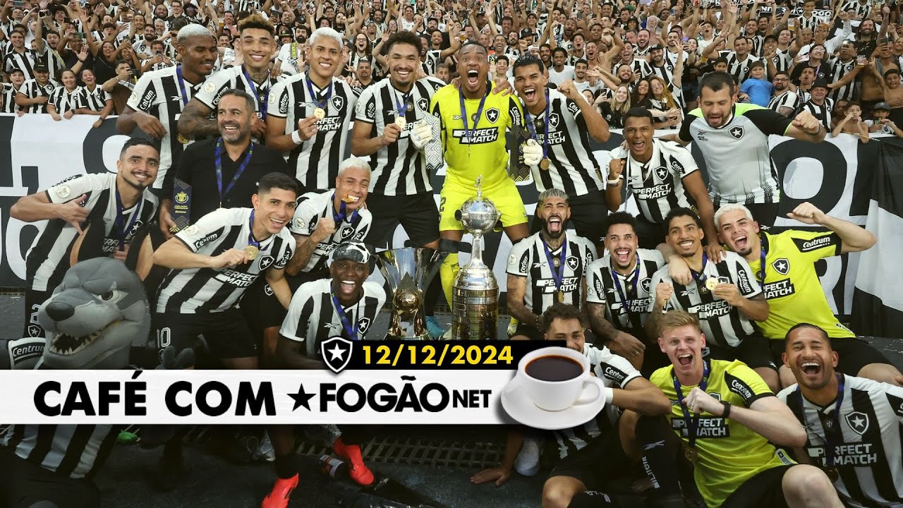 LIVE CAFÉ COM FOGÃONET | Botafogo encerra temporada mágica; Thiago Almada e outros se despedem
