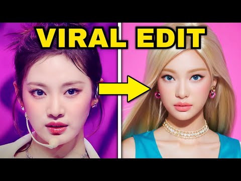 aespa's Ningning Barbie edits go viral #kpop