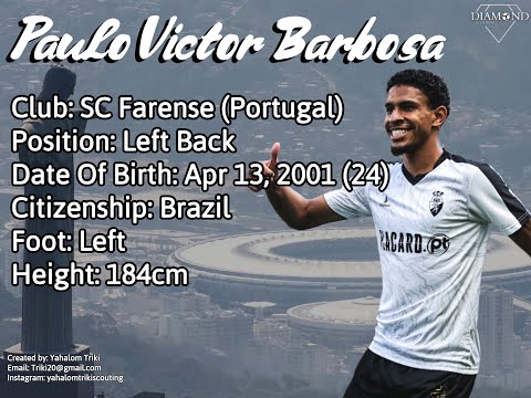 Paulo Victor Barbosa (PV) - SC Farense - Left Back (LB) - 2025