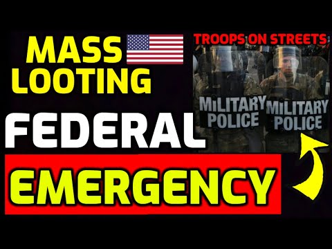 Federal Emergency!! National Guard On The Streets! Mass Looting! Multiple States! - Patrick Humphrey News