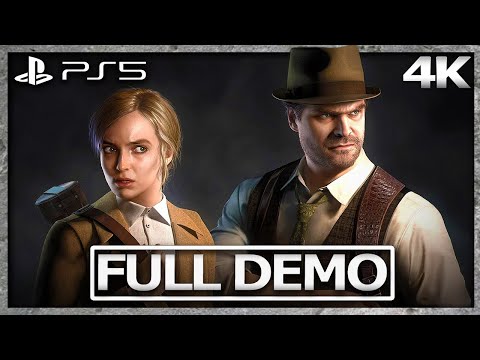 ALONE IN THE DARK Full Demo Gameplay Walkthrough / No Commentary 【FULL GAME】4K Ultra HD