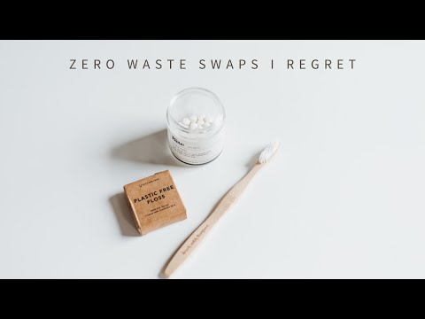 ZERO WASTE SWAPS I REGRET | Do not recommend these!