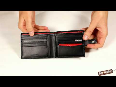 Wenger Soft Full grain leather Credit Card Holder Hip Wallet