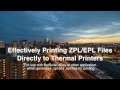 Direct Printing EPL & ZPL Files to Thermal Printer