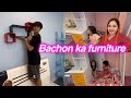 Finally Bachon ka furniture agya | dream house khawb hy | sitara yaseen