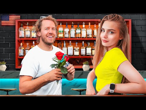 Sebastian Vettel flirtet mit Frauen – und das vor laufender Kamera!