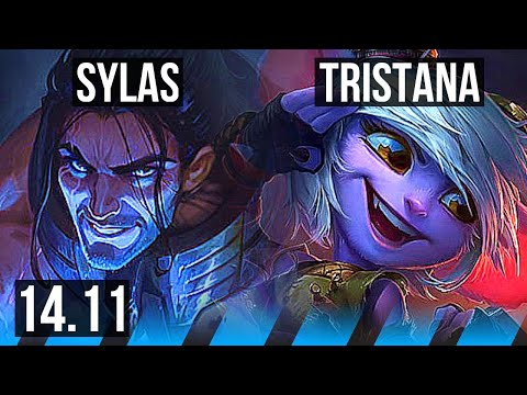 SYLAS vs TRISTANA (MID) | 66% winrate, 7/1/1 | EUW Challenger | 14.11