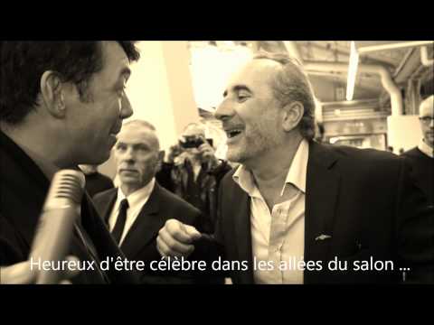 Stéphane Plaza et Antoine Duléry - Rencontre au Mondial de l'automobile 2012