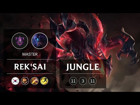 Rek'Sai Jungle vs Nunu & Willump - KR Master Patch 9.4
