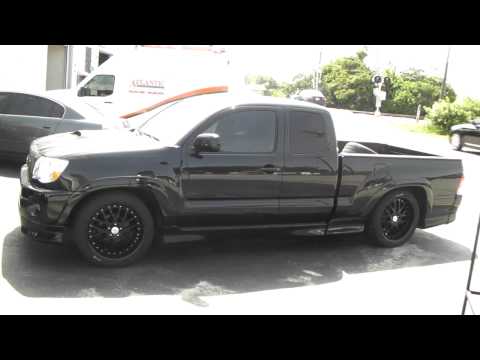 www.DUBSandTIRES.com 20 inch TSW Valencia Wheels 20x10 Matte Black Tuner Rims Toyota Tacoma X-Runner
