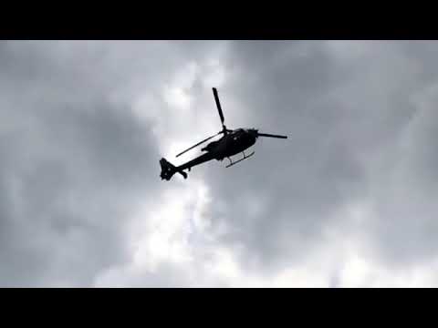 British Army Gazelle in April 2021