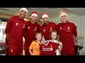 Liverpool squad make Christmas visit to Alder Hey Children's Hospital