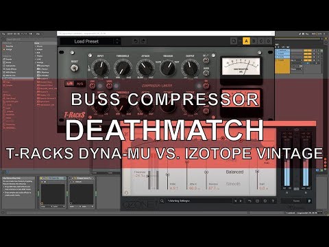 Buss Compressor DEATHMATCH: T-Racks Dyna-Mu vs. Ozone Vintage