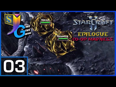 EVIL StarCraft 2 Epilogue 3-Player Co-op (ft. GiantGrantGames & Synergy) Part 3