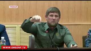 Р. Кадыров провел совещание в МВД ЧР