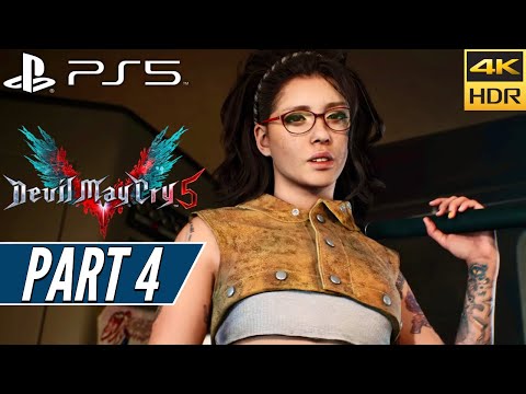 DEVIL MAY CRY 5 (PS5) Walkthrough Gameplay PART 4 [4K 60FPS HDR] - No Commentary