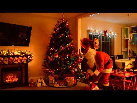 Santa is Bringing Presents to Children