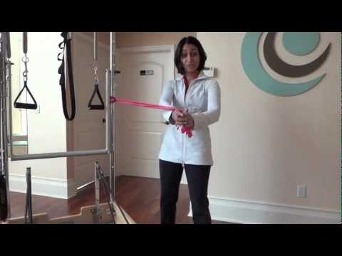 Thera-band Exercises for Travelers