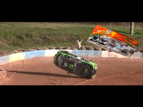 FIA CEZ Autocross 7. Futam Nyirád 2016 Action - ofonrallyvideo
