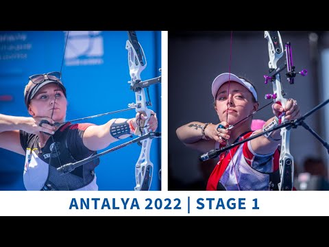 Katharina Bauer v Bryony Pitman – recurve women semifinal | Antalya 2022 World Cup S1