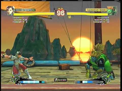 SSFIVAE: Chun-li (TAKAHOKO) vs. Blanka (sasuke0924) SD